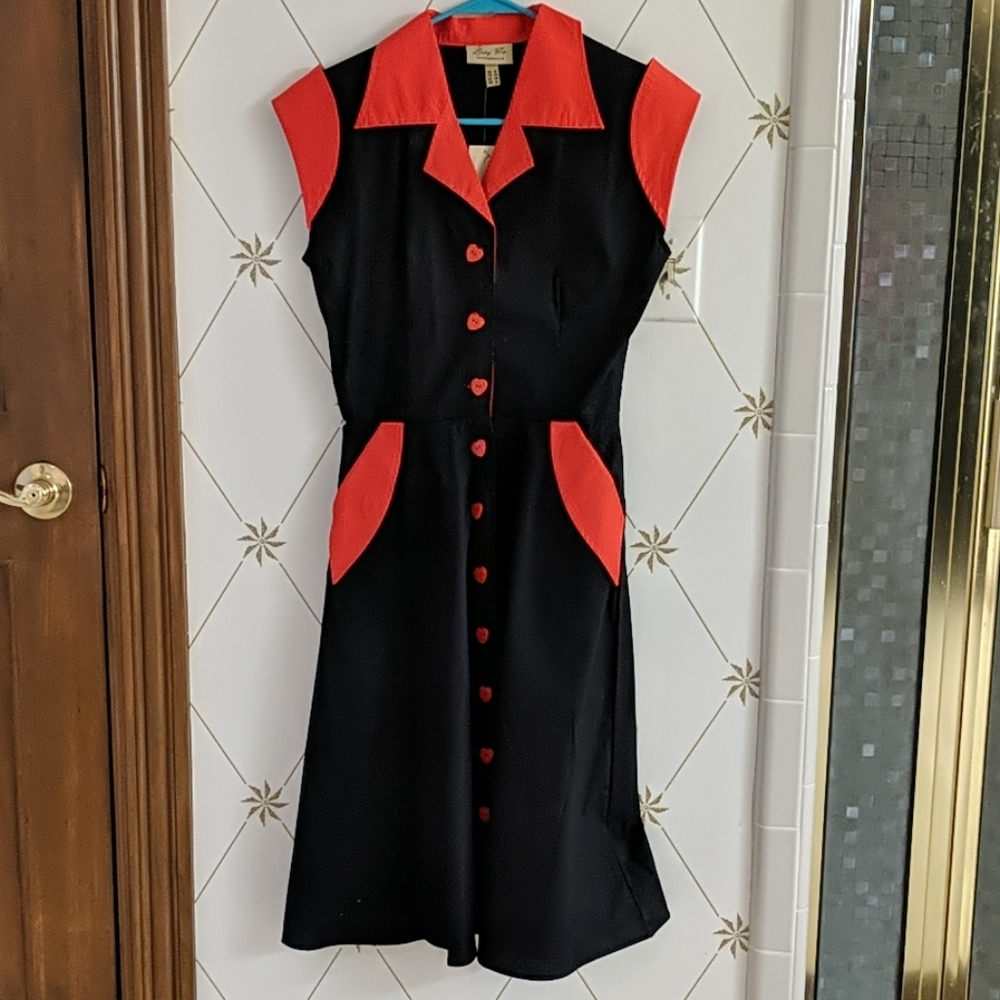 Vintage cap sleeve dress